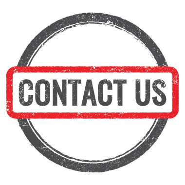 KONTACT ABD kırmızı siyah yuvarlak damgalı.