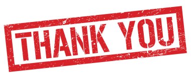 Teşekkür ederim. Kırmızı dikdörtgen damga..