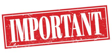 İMPORTANT kırmızı dikdörtgen damgası.