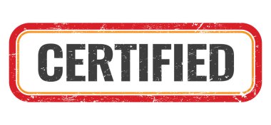 KURUMLU kırmızı siyah dikdörtgen damgası.