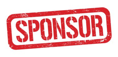 SPONSOR kırmızı dikdörtgen damgası.