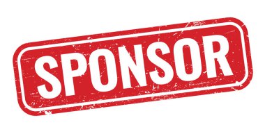 SPONSOR kırmızı dikdörtgen damgası.