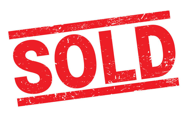 Проданная красная гранжевая марка
.