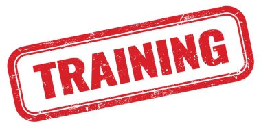 Kırmızı iğrenç dikdörtgen damga işareti eğitiliyor.