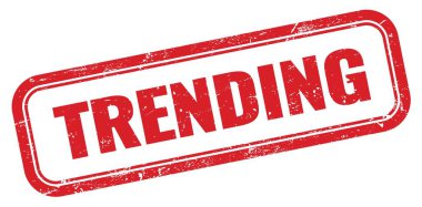 Kırmızı grungy dikdörtgen mühür işareti.