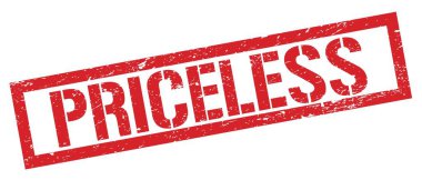 PRICESS kırmızı grungy dikdörtgen mühür işareti.