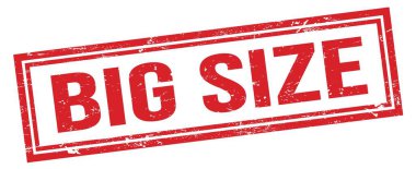 Büyük, kırmızı, grungy, dikdörtgen damga işareti.