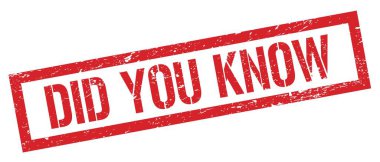 Kırmızı çirkin dikdörtgen damga işaretini biliyor muydun?.