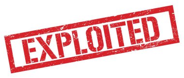 PATLAMAK kırmızı grungy dikdörtgen mühür işareti.