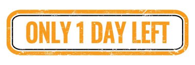 Sadece 1 gün turuncu, kirli, dikdörtgen damgalı bir tabela bırakmış..