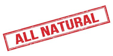 Tüm Doğal kırmızı grungy dikdörtgen mühür işareti.