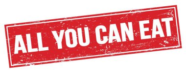 Kırmızı çirkin dikdörtgen damga işareti üzerinde yiyebildiğiniz kadar metin yiyin.