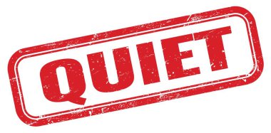 Sessiz kırmızı grungy dikdörtgen mühür işareti.