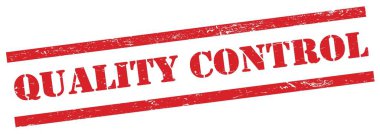 Kırmızı grungy dikdörtgen damgalı Kalifiye Kontrol metni.