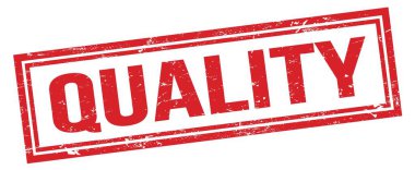 Kalifiye kırmızı grungy dikdörtgen mühür işareti.