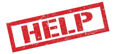 Kırmızı çirkin dikdörtgen pul işaretine yardım et.