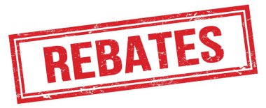 Kırmızı grungy dikdörtgen damga işareti.