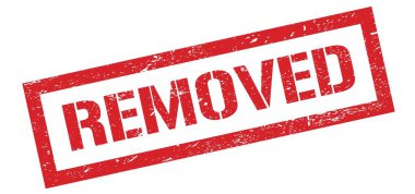 KIZIRMIZ KIZIZ KIZIZI dikdörtgen mühür.