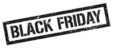 KARANLIK Cuma Siyah grungy dikdörtgen mühür işareti.