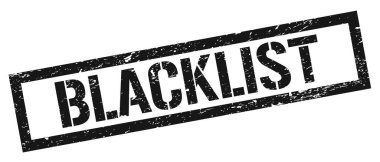 Siyah grungy dikdörtgen damgası işareti.