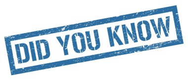 Mavi çirkin dikdörtgen pul işaretini biliyor muydun?.