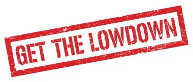 Düşük kırmızı çirkin dikdörtgen damga işaretini al.