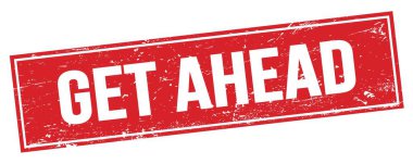 Kırmızı grungy dikdörtgen damga işareti üzerinde İleri Git metni.