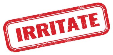 Kırmızı grungy dikdörtgen pul işaretini düzenle.