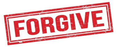 Kırmızı çirkin dikdörtgen pul işaretini affedin.