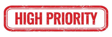 Yüksek Özellik Kırmızı Pis Dikdörtgen Mühür İşareti.