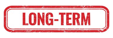 Uzun-dönem kırmızı grungy dikdörtgen mühür işareti.