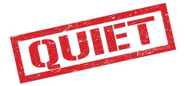 Sessiz kırmızı grungy dikdörtgen mühür işareti.