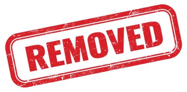 KIZIRMIZ KIZIZ KIZIZI dikdörtgen mühür.