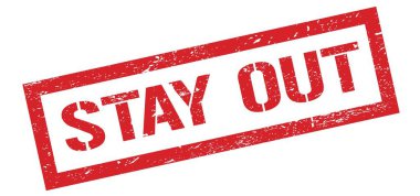 Kırmızı grungy dikdörtgen mühür işareti.