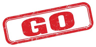 Bastır kırmızı grungy dikdörtgen pul işareti.