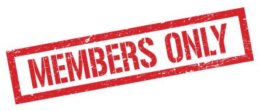 Üyeler sadece kırmızı çirkin dikdörtgen damga işareti.