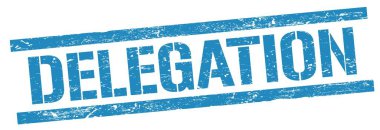 Mavi grungy dikdörtgen damga işareti üzerinde yetkilendirme metni.