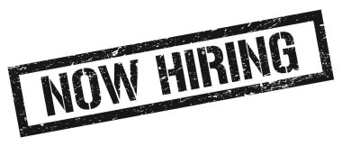 Şimdi siyah, kirli, dikdörtgen damga işareti kiralıyor..