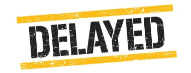 Siyah sarı grungy çizgileri üzerinde SİLAYED metin damgası.