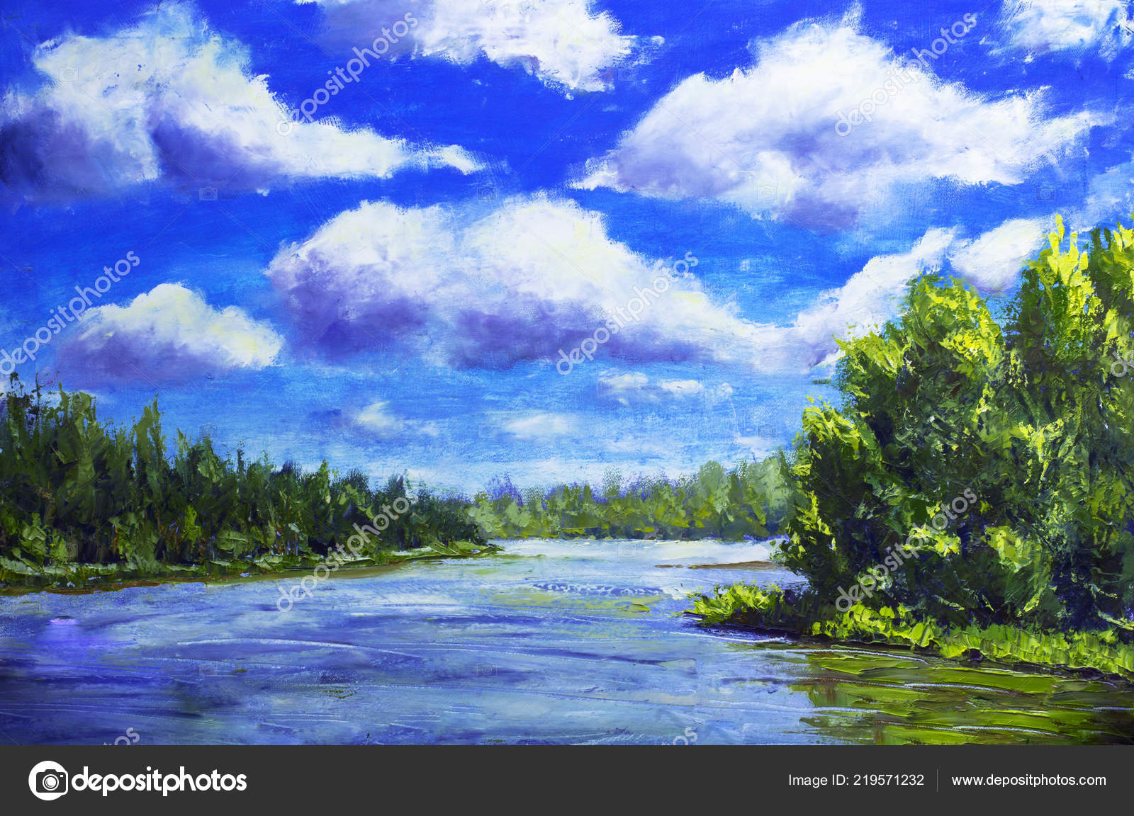 Peinture Huile Original Style Contemporain Sur Toile étirée Avec