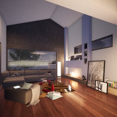 Yapılandırılmış yerleşim yeri 3B