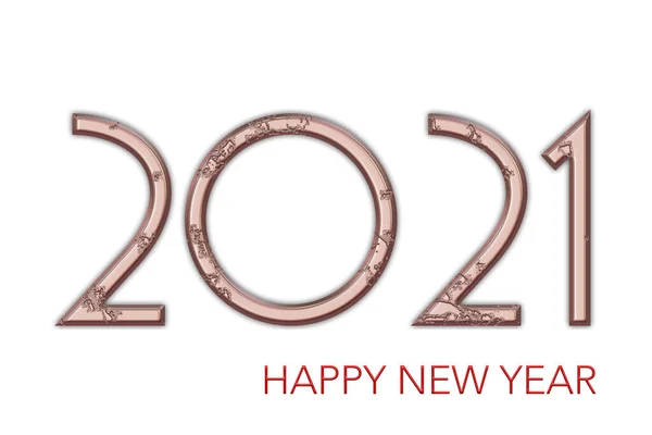 Bonne Année 2021 Avec Fond — Photo