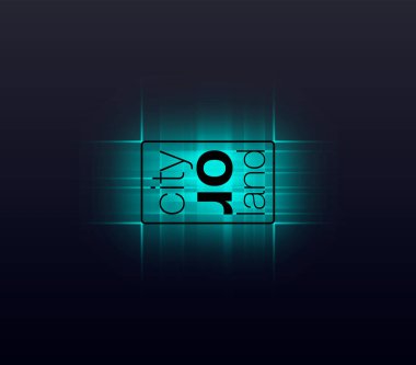 Renk arkaplanı olan şehir veya arazi