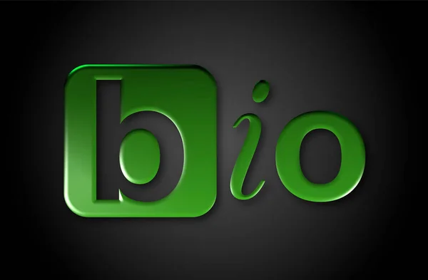 Bio Grüne Farbe Mit Kontrasthintergrund — Stockfoto