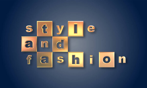 Стиль и мода с красочным фоном