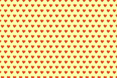 Renkli arka plan üzerinde kırmızı kalpler. Tekstil ve duvar kağıdı tasarımı için şablon. Sv kavramı. Kadın'ın ve Sevgililer günü.