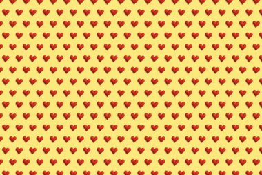 Renkli arka plan üzerinde kırmızı kalpler. Tekstil ve duvar kağıdı tasarımı için şablon. Sv kavramı. Kadın'ın ve Sevgililer günü.