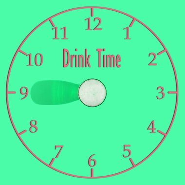 Bir bardak bira, zaman içmek için alışılmadık bir kavram gölgesinden izle.