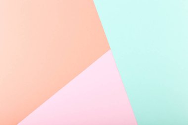 Çok renkli kağıt arka plan kopya alanı. Tasarım için boş.