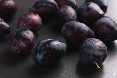 Tatlı ağız sulama erik, yaz kavramı, kopyalama alanı.